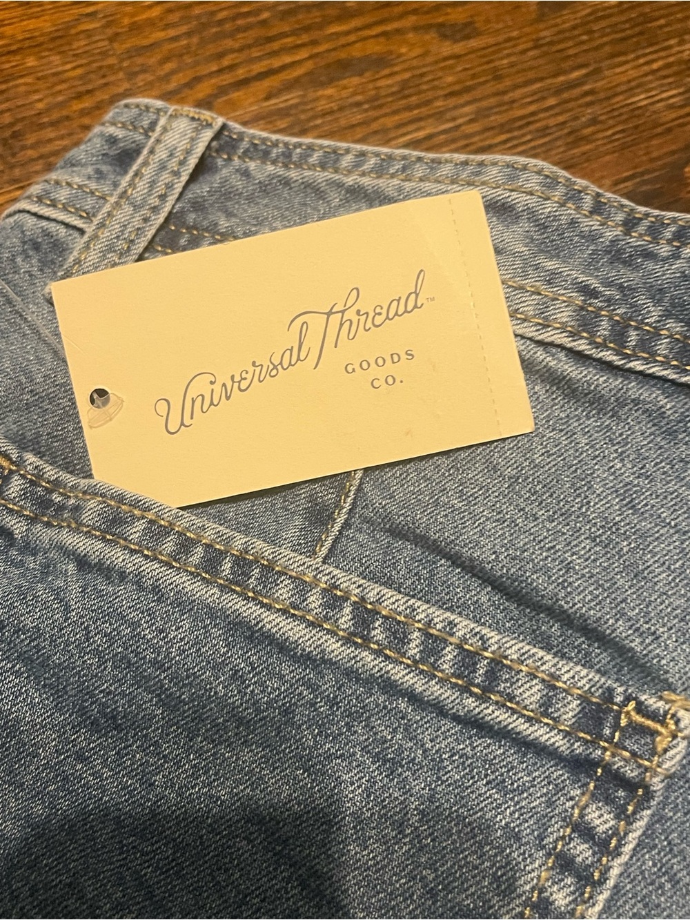 Universal Thread Mid-Rise Blue Denim Shorts casual women’s size 6 99% cotton - Picture 8 of 11